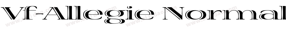 Vf-Allegie Normal字体转换